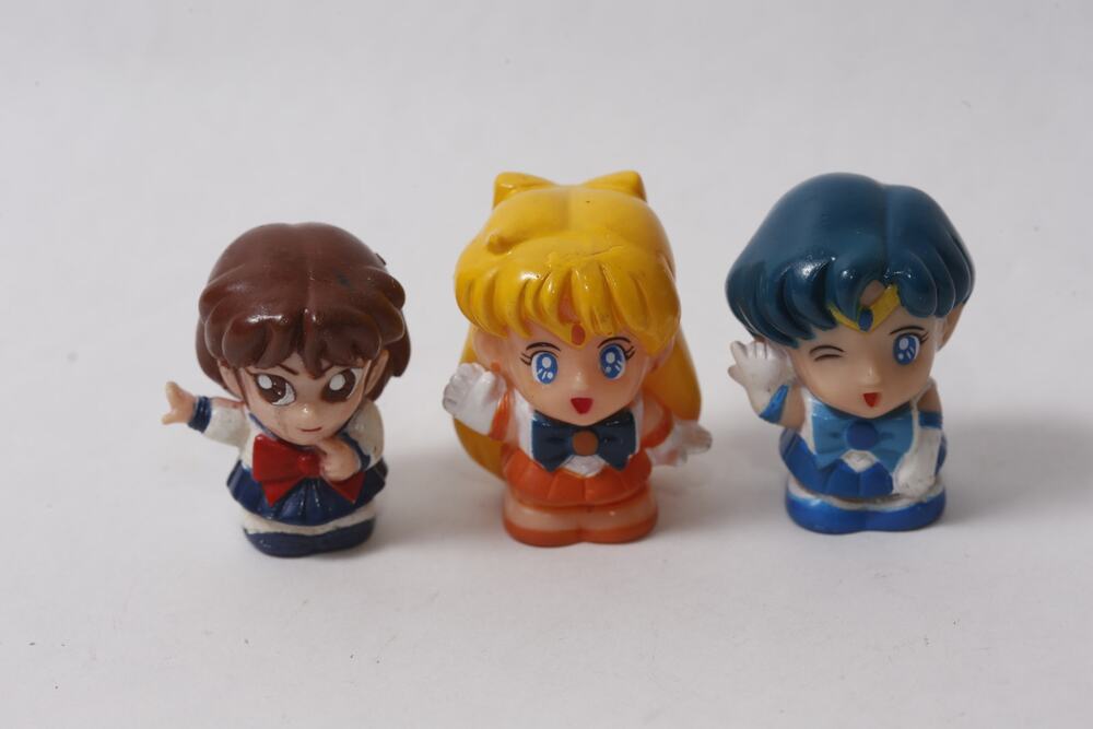 1990s Sailor Moon Jupiter Mercury Japan Exclusive Figure Lot ~ 260817-WH 1014